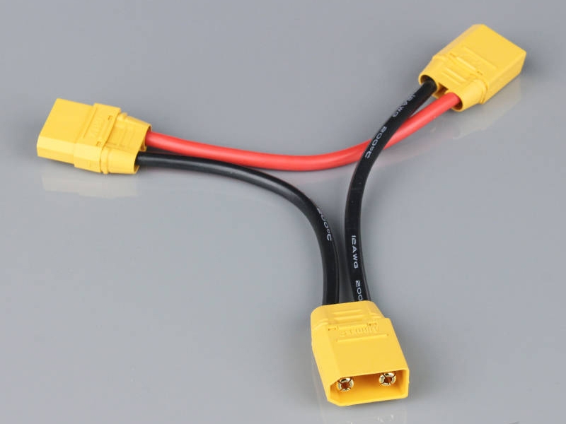 Radient XT90 Series Connector, 12AWG, 100mm RDNAC010039