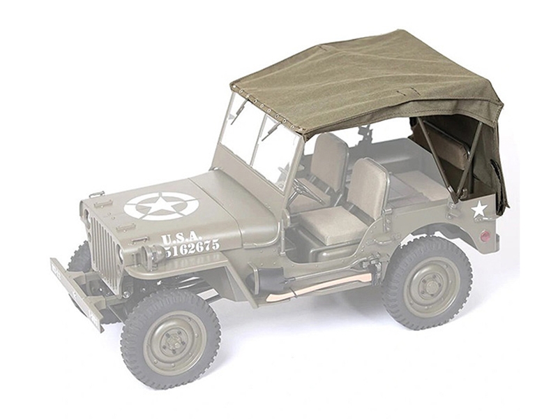 ROC Hobby 1:12 1941 Willys MB Canvas Top ROC-C1167