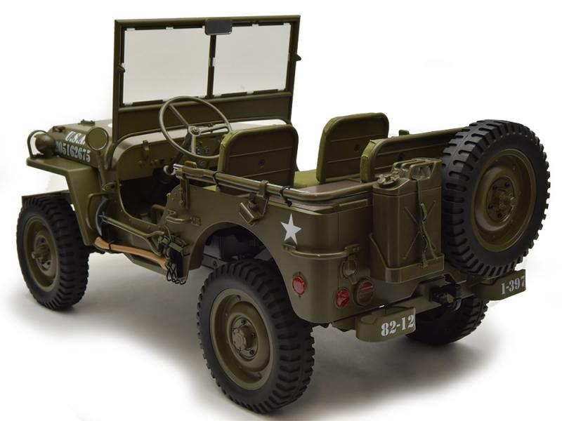 ROC Hobby 1/6TH Willys Military Scaler RTR  ROC001RS