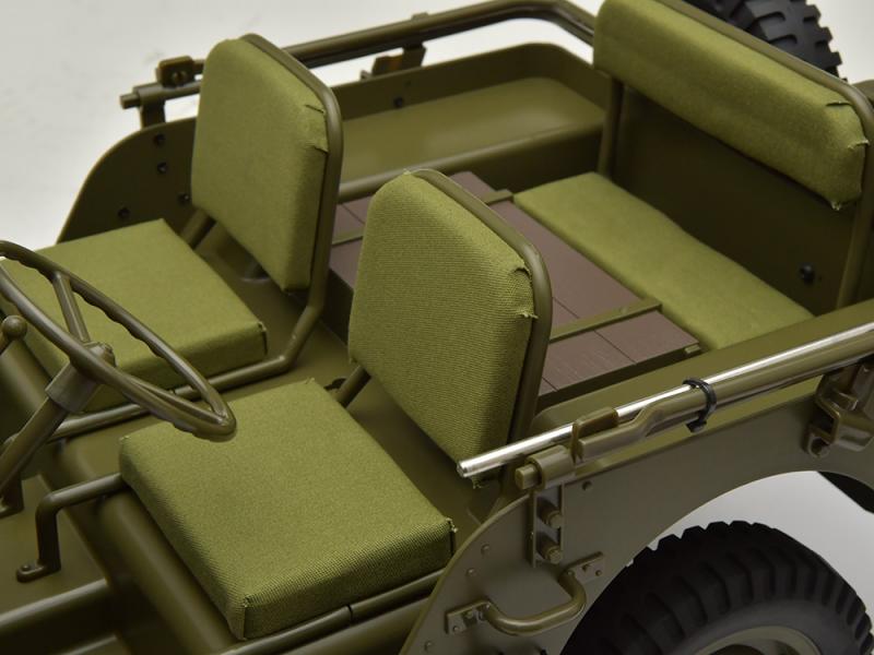 ROC Hobby 1/6TH Willys Military Scaler RTR  ROC001RS