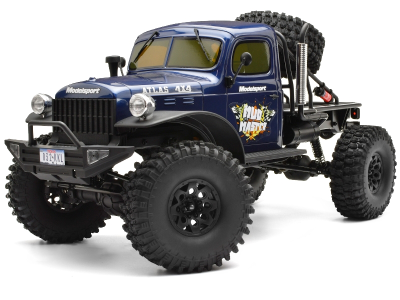 ROC Hobby Atlas 4x4 1/10th Scaler RTR - Blue ROC11036RSBU