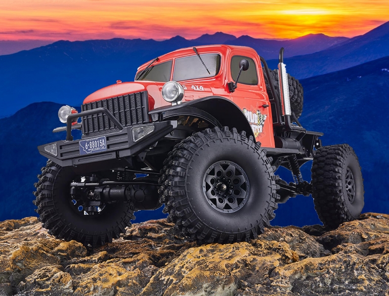 ROC Hobby Atlas 4x4 1/10th Scaler RTR - Orange ROC11036RSOR