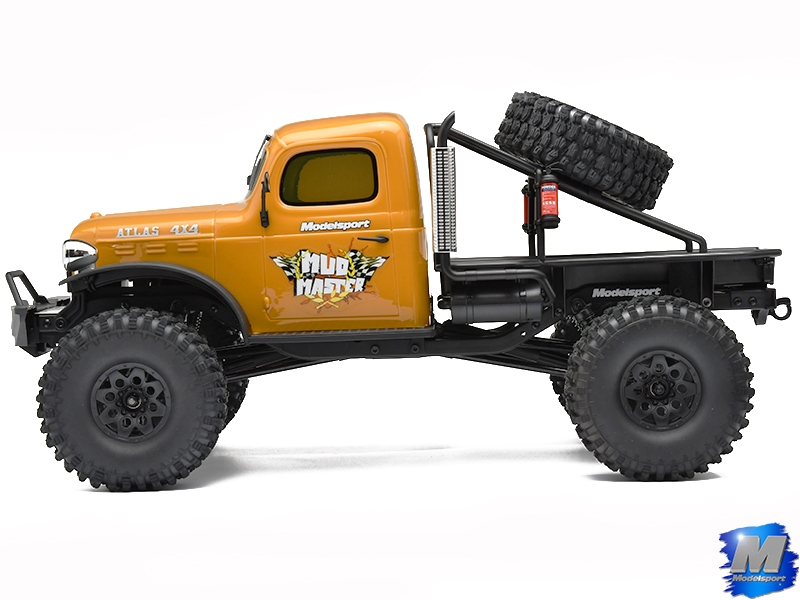 ROC Hobby Atlas 4x4 1/10th Scaler RTR - Yellow ROC11036RSYL