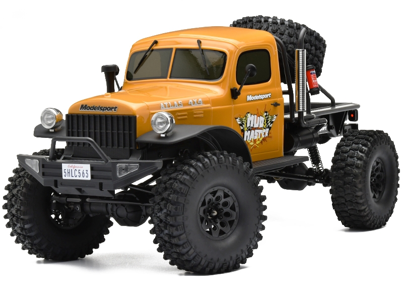 ROC Hobby Atlas 4x4 1/10th Scaler RTR - Yellow ROC11036RSYL