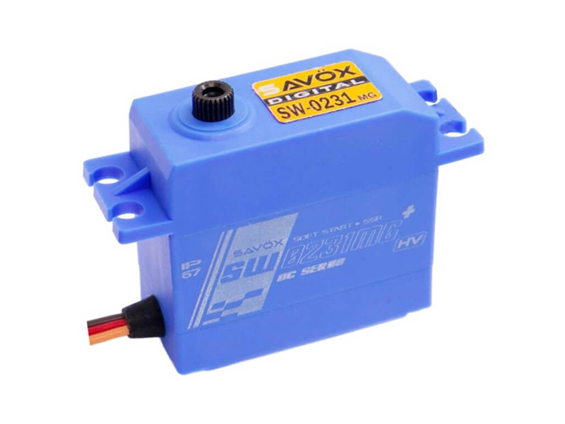 Savox Waterproof High Torque STD Metal Gear Digital Servo - PLUS SAV-SW0231MG+