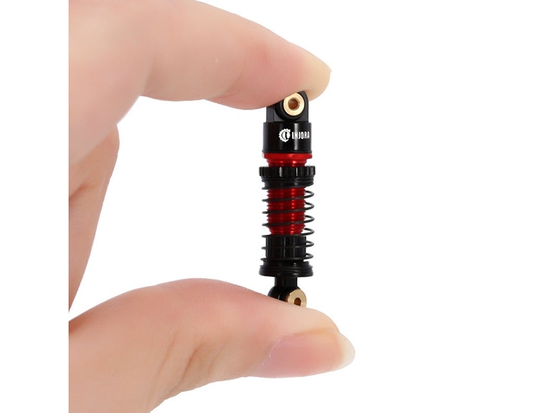 Injora 39mm Aluminum Threaded Oil Fill Shocks for Axial SCX24 FCX24M SCX24-131BR-4