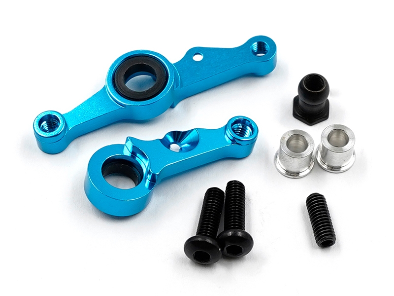 Yeah Racing Aluminium Bearing Steering Set for TA01/TA02 TA01-042BU