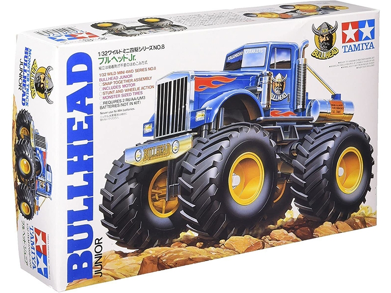 Tamiya 1 32 Mini 4WD No.8 Bullhead Junior Chassis Kit 17008