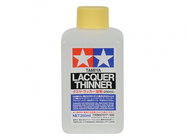 Tamiya - 250ml Lacquer Thinner (87077)