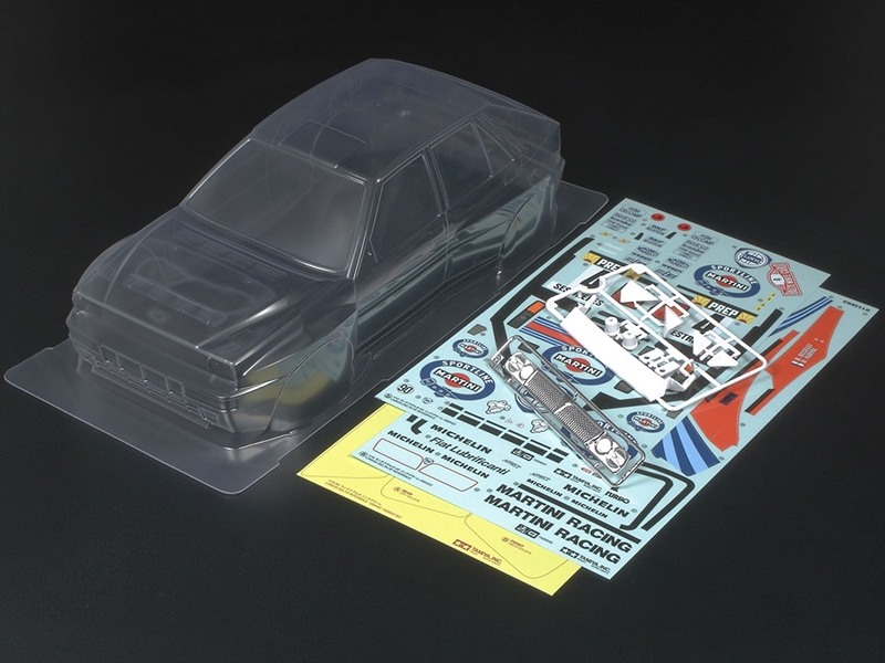 Tamiya RC Clear Body Set - Lancia Delta 51401