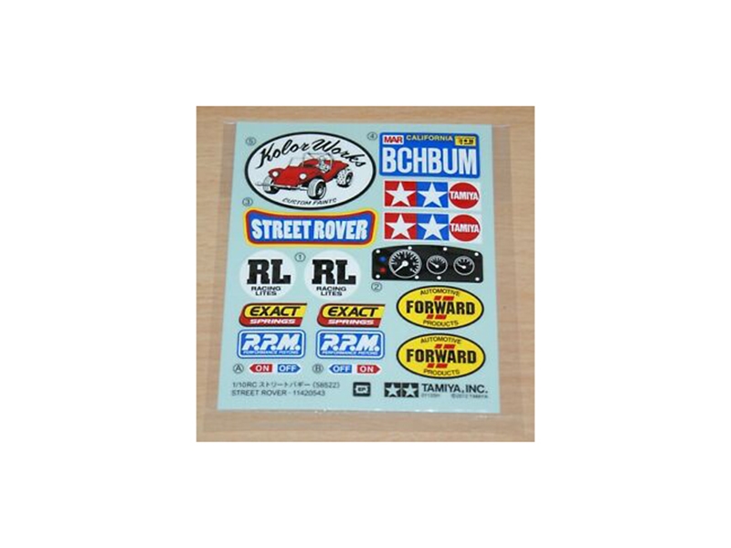 Tamiya Sticker For 58522 (Dt-02 Buggy) 1420543