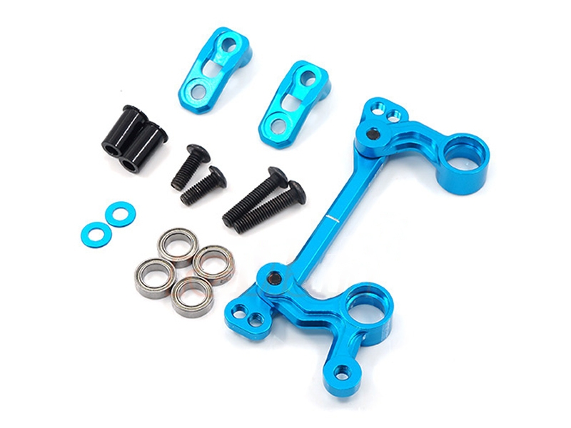 Yeah Racing Aluminium Steering Set with Ball Bearing for Tamiya M05 M06 TAMC-006BU