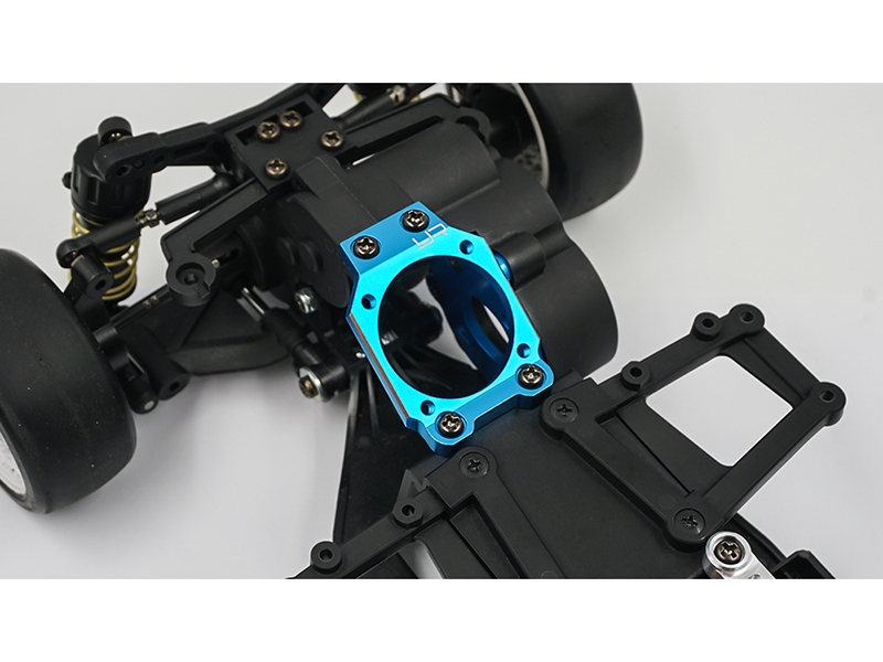 Yeah Racing Aluminium Motor Fan Mount Brace with Fan for Tamiya M08  TAMC-084BU