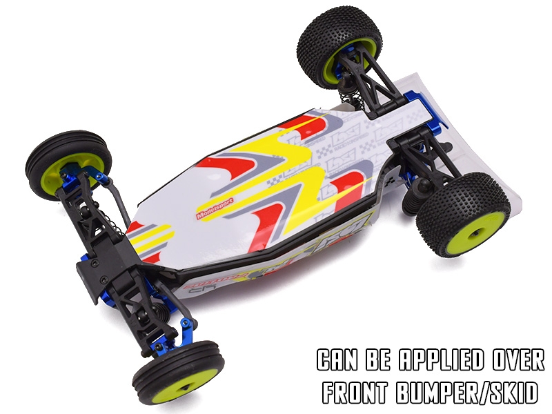 TKR Graphics Losi Micro-B Chassis Skin - Silver TKR-MS-LOSIMICRO-S