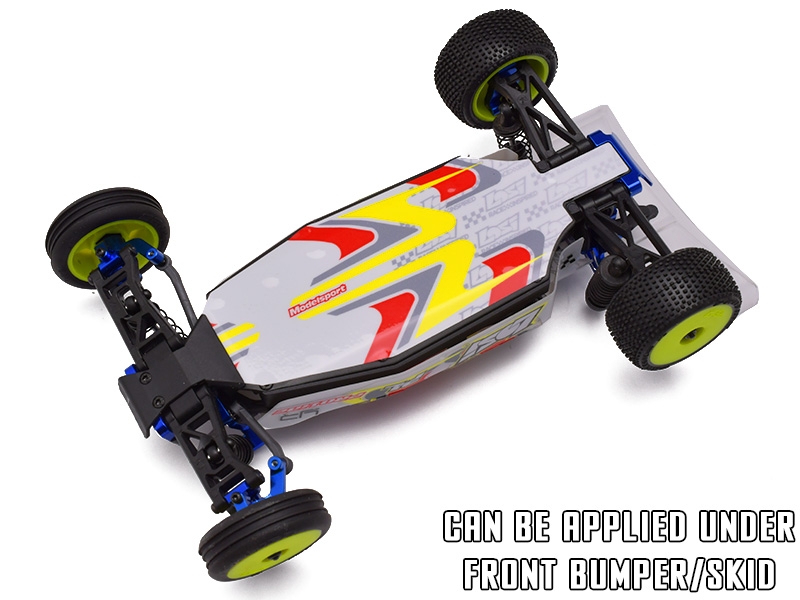 TKR Graphics Losi Micro-B Chassis Skin - Silver TKR-MS-LOSIMICRO-S