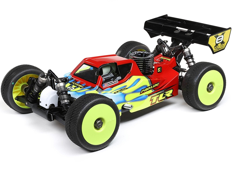 TLR 1/8 8IGHT-X/E 2.0 Combo 4WD Nitro/Electric Race Buggy Kit C-TLR04012