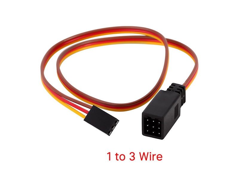 Injora RC Servo JR Plug Extension Wire Cable 1 to 3 Y Lead Y-Lead for RC Car Boat Airplane Model TOOL-WIRE06