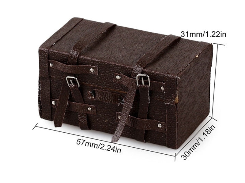Injora Mini Luggage Box Case 1 10 Scale Accessories For RC Crawler TOY20170007