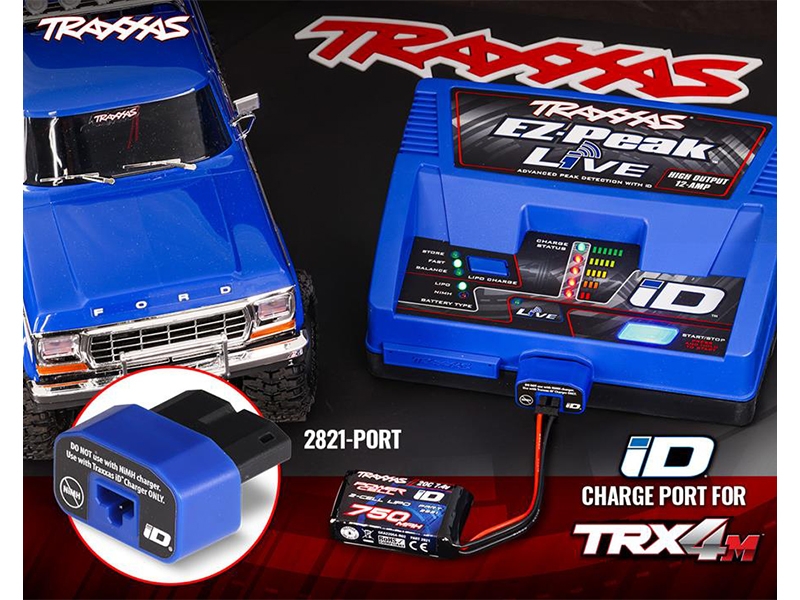 Traxxas TRX4M iD 2-Amp Charging Port TRX2821-PORT