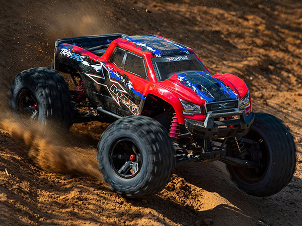 Traxxas X-Maxx 4WD Brushless RTR 8S Monster Truck (Red X) TRX77086-4-REDX