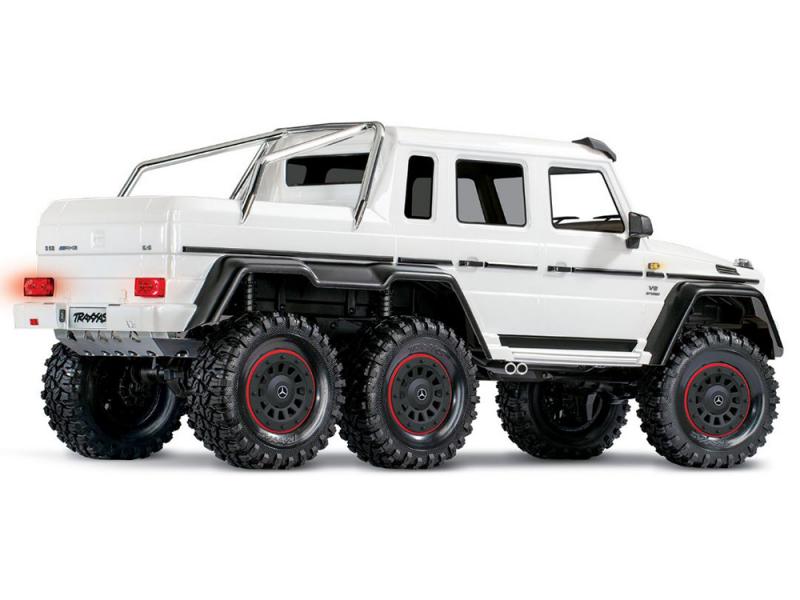 Traxxas Mercedes-Benz G 63 AMG TRX-6 6x6 1/10 Crawler - White TRX88096-4-WHT