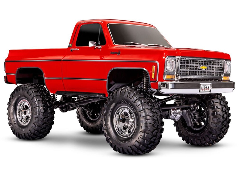 Traxxas TRX-4 Chevrolet K10 Cheyenne High Trail Edition - Red TRX92056-4-RED