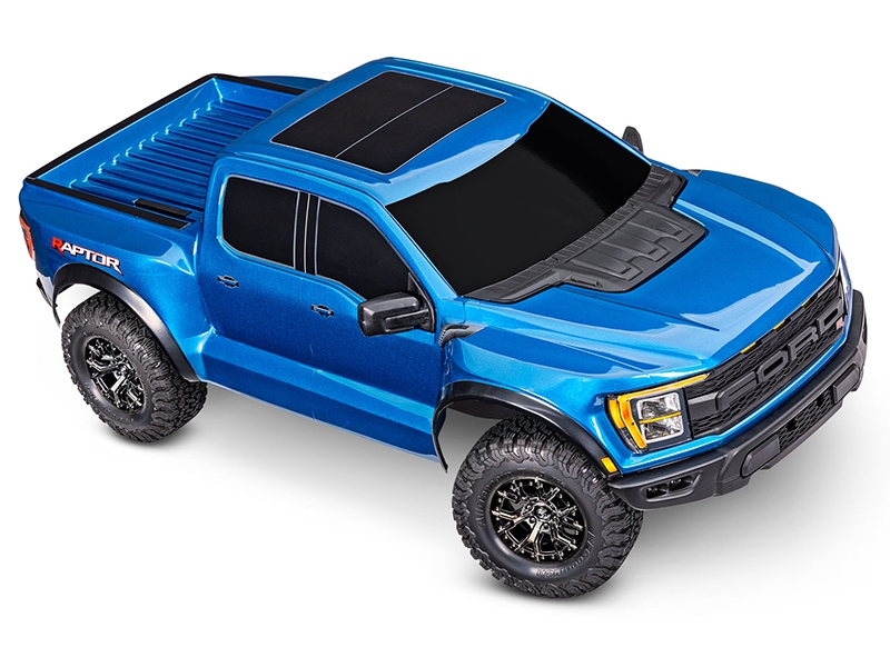 Traxxas Ford Raptor R 1:10 Pro Scale 4WD Brushless Replica Truck - Blue TRX101076-4-BLUE