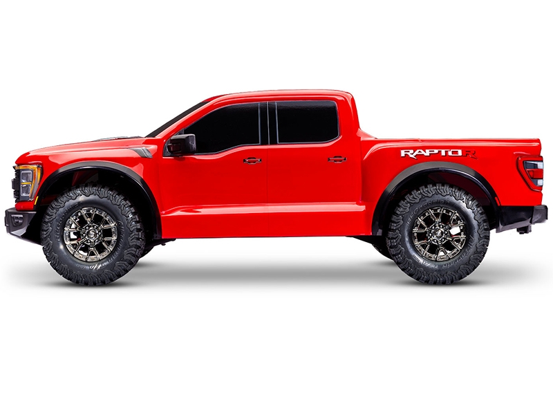 Traxxas Ford Raptor R 1:10 Pro Scale 4WD Brushless Replica Truck - Red TRX101076-4-RED