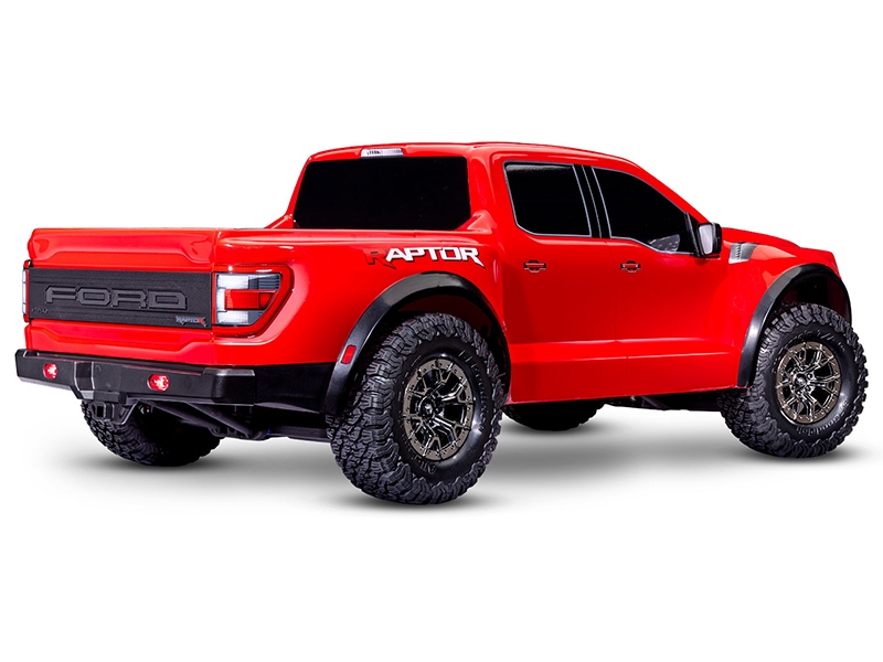 Traxxas Ford Raptor R 1:10 Pro Scale 4WD Brushless Replica Truck - Red TRX101076-4-RED