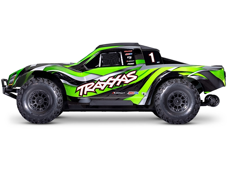 Traxxas Maxx Slash 1/8 4WD 6S Brushless Short Course Truck - Green TRX102076-4-GRN