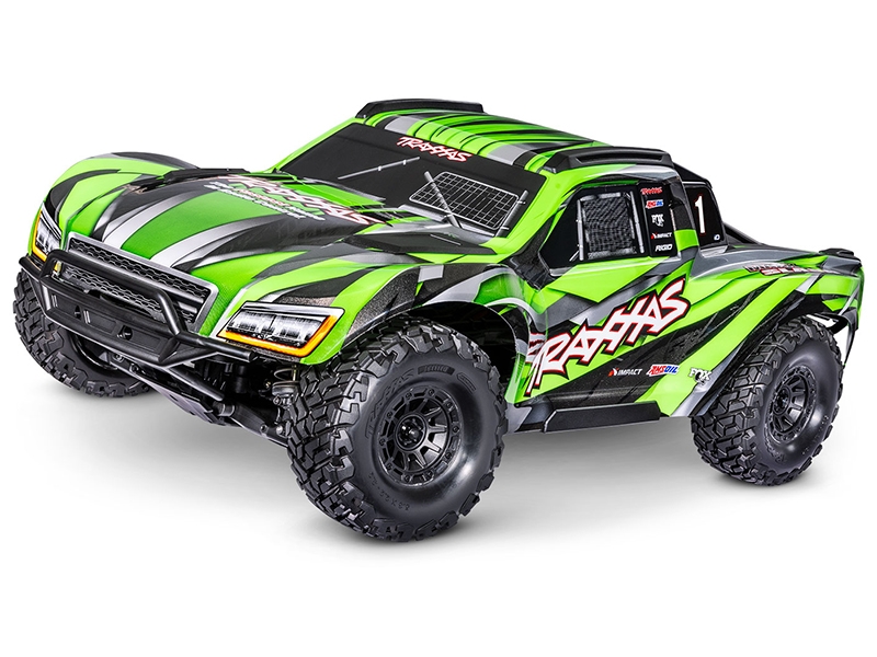 Traxxas Maxx Slash 1/8 4WD 6S Brushless Short Course Truck - Green TRX102076-4-GRN