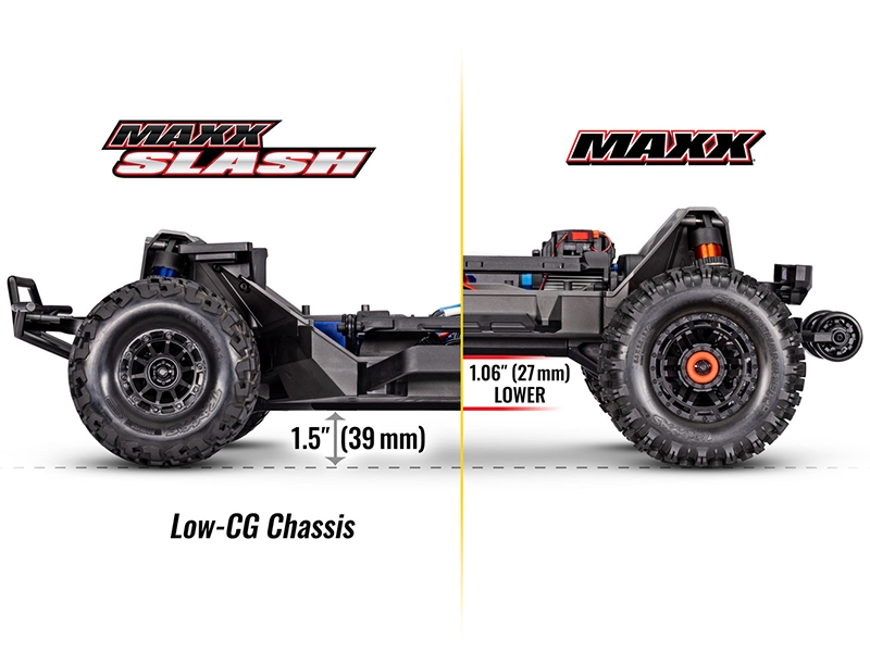 Traxxas Maxx Slash 1/8 4WD 6S Brushless Short Course Truck - Green TRX102076-4-GRN