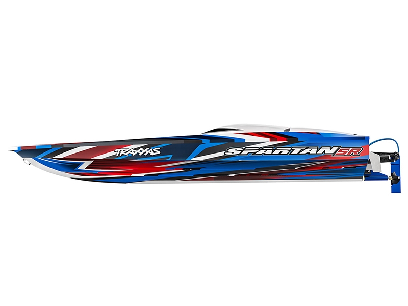 Traxxas Spartan SR VXL 1:10 36in Electric Brushless Race Boat - Red TRX103076-4-RED