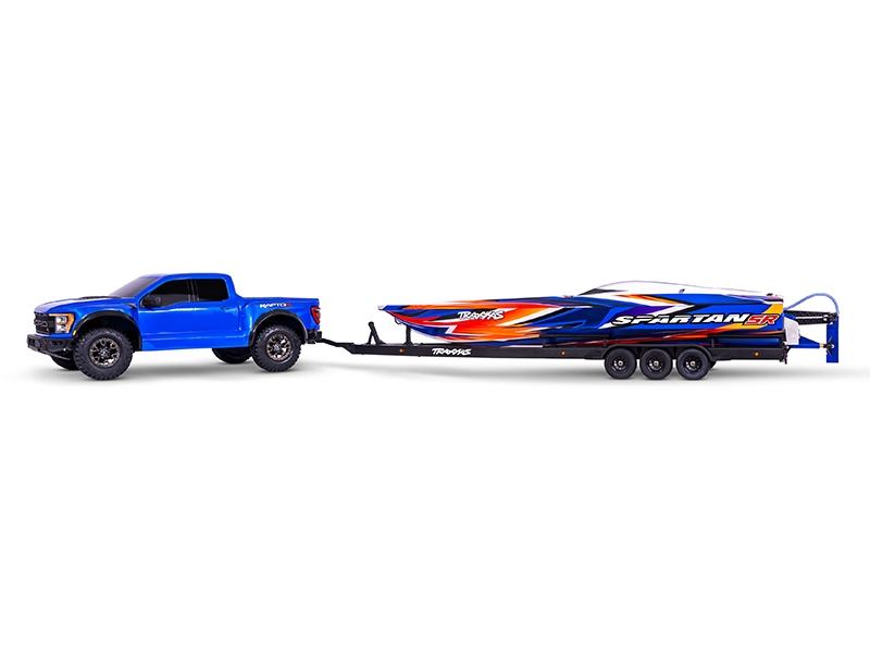 Traxxas Boat Trailer Spartan DCB M41 assembled with hitch TRX10350