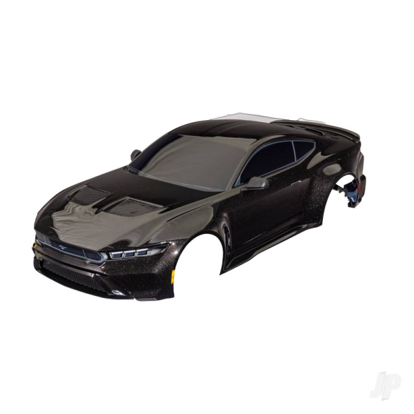 Traxxas Ford Mustang Body Complete Bodyshell Black TRX10511 BLK