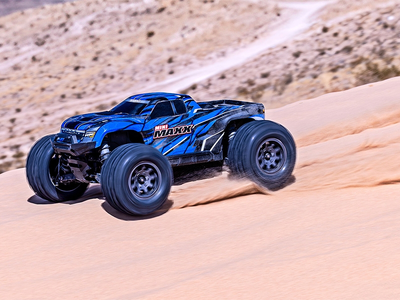 Traxxas Mini Maxx BL-2S - Blue TRX107154-1-BLUE