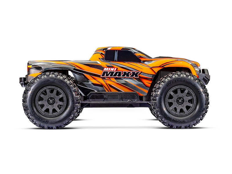 Traxxas Mini Maxx BL-2S - Orange TRX107154-1-ORNG