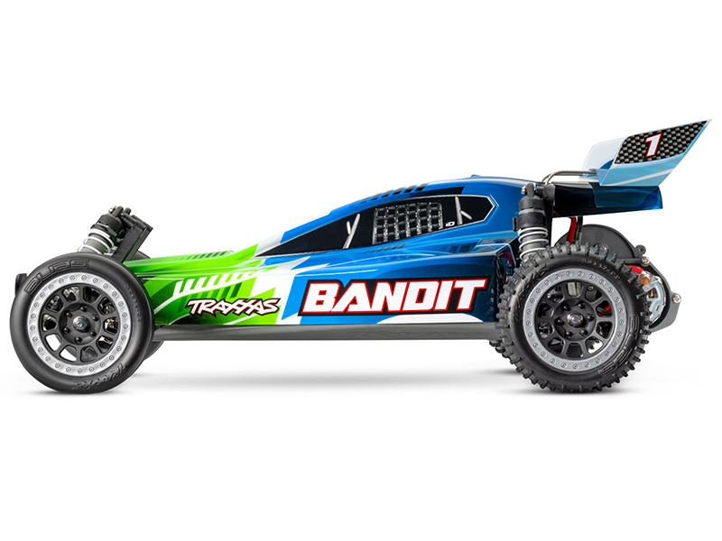 Traxxas Bandit XL-5 2WD Off-Road Buggy with Battery and Charger - Green TRX24054-8-GRN