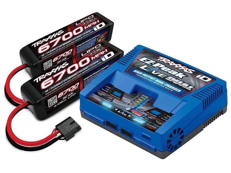 Traxxas ID charger and 2s 5000mah ID deals battery