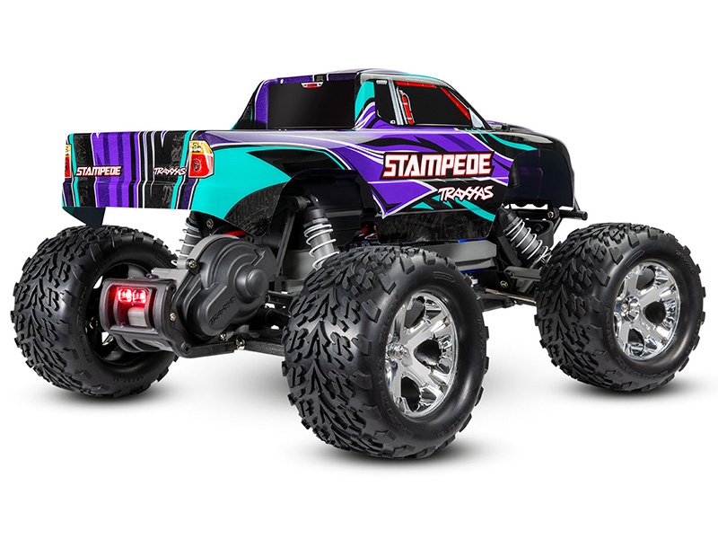 Traxxas Stampede XL-5 2WD Monster Truck - Purple with LED TRX36054-61-PRPL