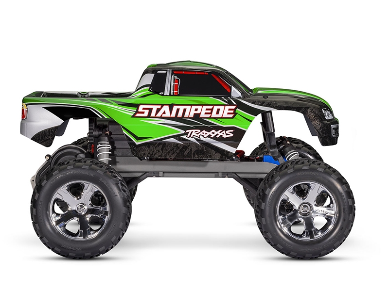 Traxxas Stampede 1:10 2WD RTR Monster Truck XL-5 with Battery and USB Charger - Green TRX36054-8-GRN