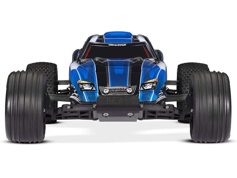 Traxxas Rustler 1:10 2WD Stadium Truck XL-5 with Battery and USB Charger - Blue TRX37054-8-BLUE