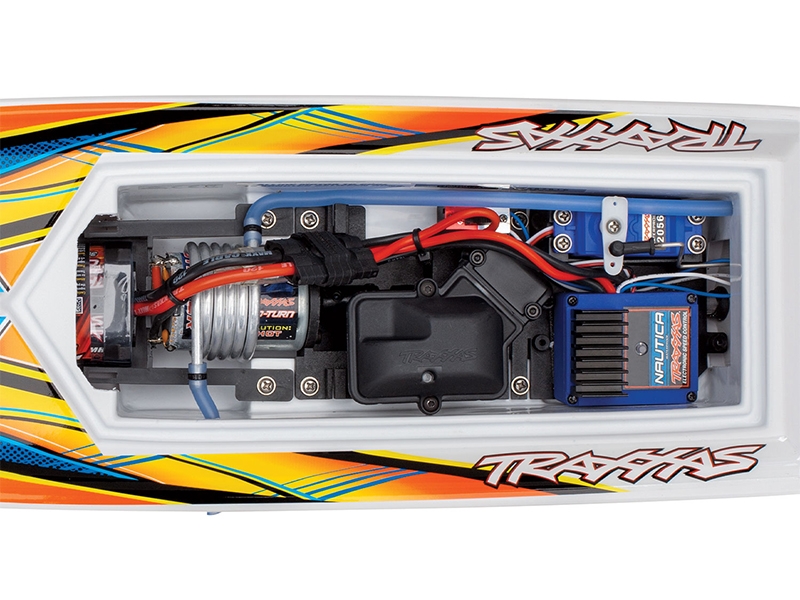 Traxxas Blast 1:10 High Performance Race Boat - Orange TRX38104-8-ORNG