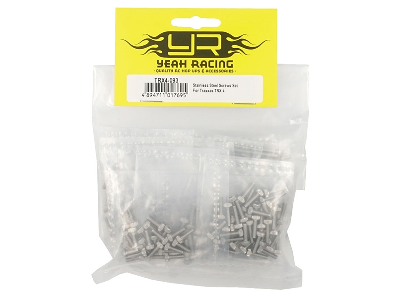 Yeah Racing Stainless Steel Screw Set for Traxxas TRX-4 TRX4-093