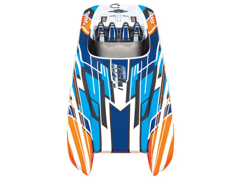 Traxxas DCM M41 Catamaran 40in VXL Brushless TSM - Orange X TRX57046-4-ORNGX