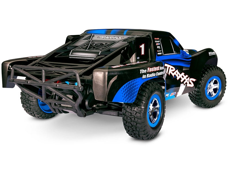 Traxxas Slash 1:10 2WD RTR XL-5 with Battery and USB Charger - Blue TRX58034-8-BLUE