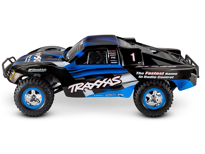 Traxxas Slash 1:10 2WD RTR XL-5 with Battery and USB Charger - Blue TRX58034-8-BLUE