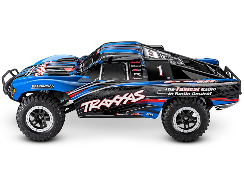 Traxxas Slash BL-2S 1:10 RTR Brushless SCT Short Course Truck - Blue TRX58134-4-BLUE