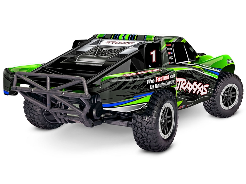 Traxxas Slash BL-2S 1:10 RTR Brushless SCT Short Course Truck - Green TRX58134-4-GRN