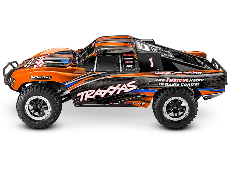 Traxxas Slash BL-2S 1:10 RTR Brushless SCT Short Course Truck - Orange TRX58134-4-ORNG